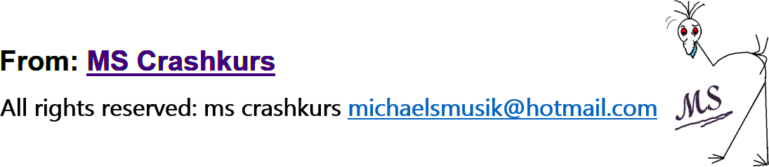 MS Crashkurs